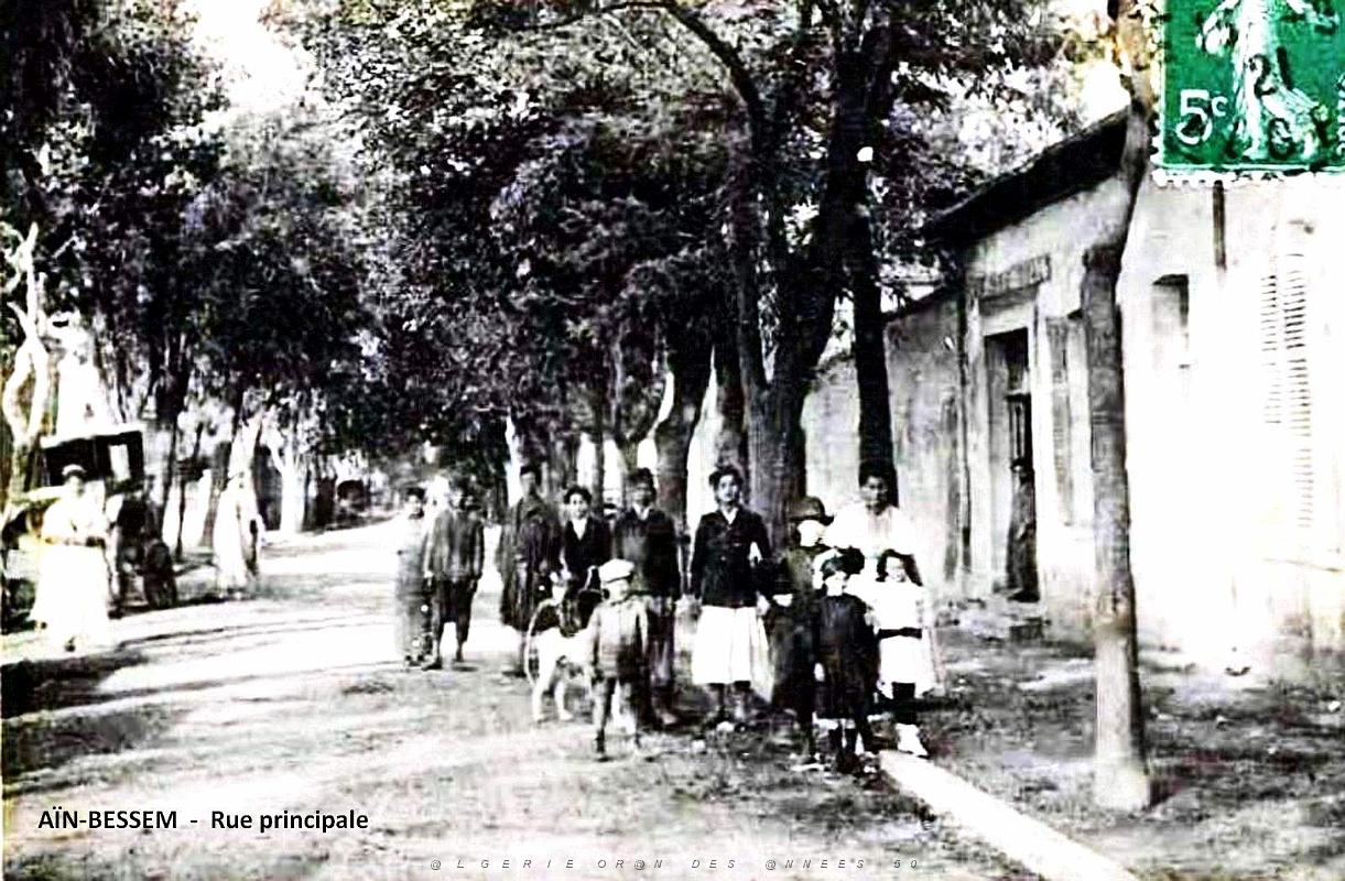 Ain-Bessem - Rue principale - 1921.jpg